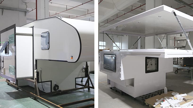 Truck camper production process3