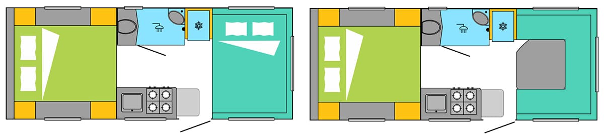 overland camper 350 floor plan