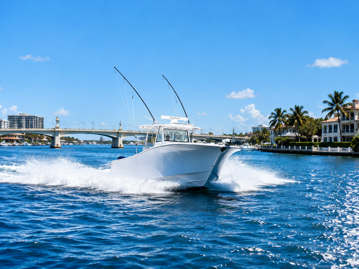 Kinocean aluminum boat on the water